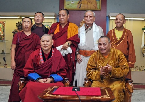 Выставка «Три дня в Туве», посвященная 25-летию приезда Далай-Ламы в Туву