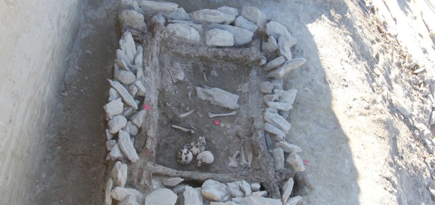 Раскопки 50-ого юбилейного могильника