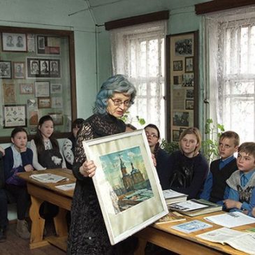 Выставка в Туранском филиале, посвященная видному деятелю города Некрасову Юрию Михайловичу