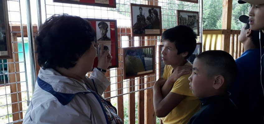 Военно-патриотическое воспитание в детских лагерях Тувы