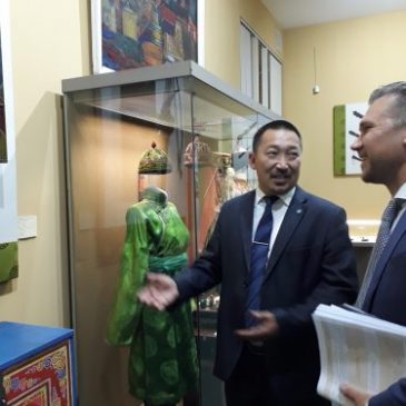 Гости музея: Зам.министра культуры РФ Сергей Обрывалин