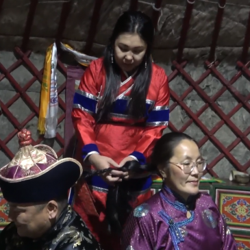 Дугдээшкин-третий этап тувинского традиционного свадебного обряда