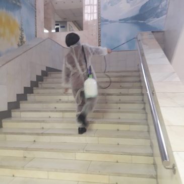 Дезинфекция в музее