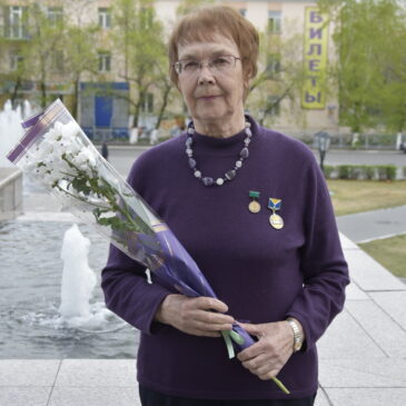Ветераны музея: поздравляем с 80-летним юбилеем Нину Борисовну Чаш