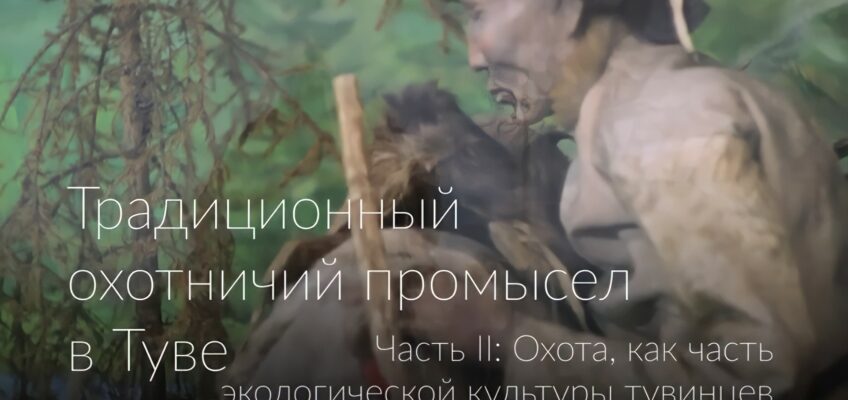 «Традиционный охотничий промысел в Туве. Часть II: Охота, как часть экологической культуры тувинцев»