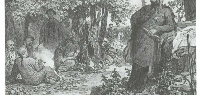 О рисунке И.К. Айвазовского «Привал в долине Алаша (Тува)»