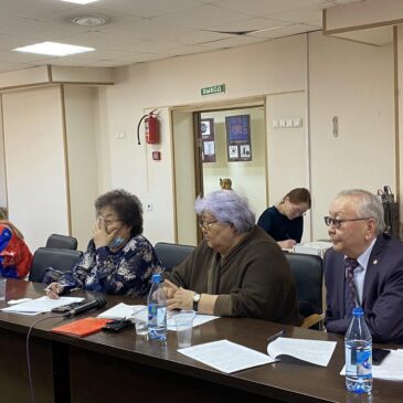 Заседание членов Экспертного Совета по нематериальному культурному наследию народов Республики Тыва