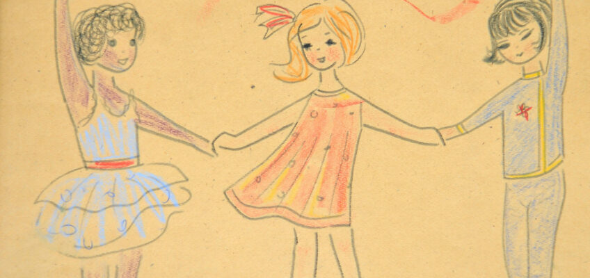Мир детства в рисунках Нади Рушевой
