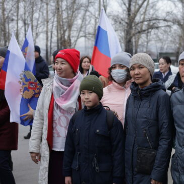 Акция в поддержку российской армии