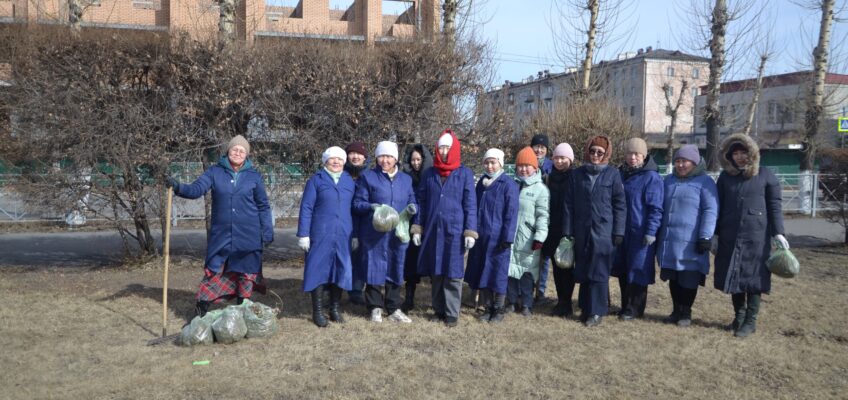 Субботники продолжаются