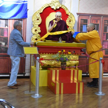 Выставка в Национальном музее, посвященная 30-летию со дня визита Его Святейшества Далай-ламы XIV