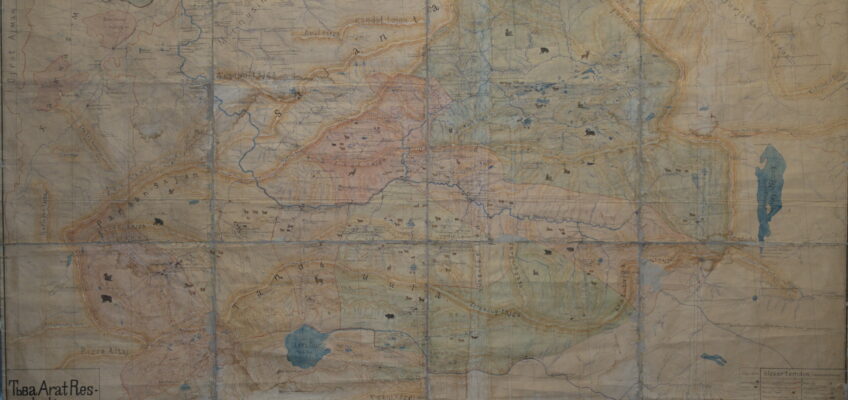 Карты Тувы в фондах музея