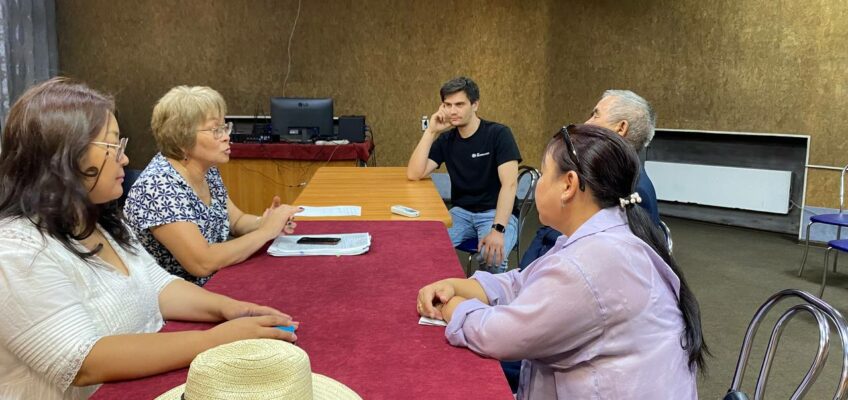 «Тактильное путешествие в мир скифов» — шаг за шагом к первой инклюзивной выставке в Туве